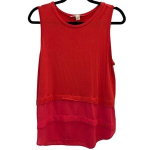 Michael Kor’s Layered a tank Top Deep Orange in size Large